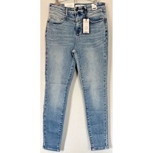 Judy Blue Jeans Skinny Fit Women Light Wash Blue Size 7/28 Style JB88244